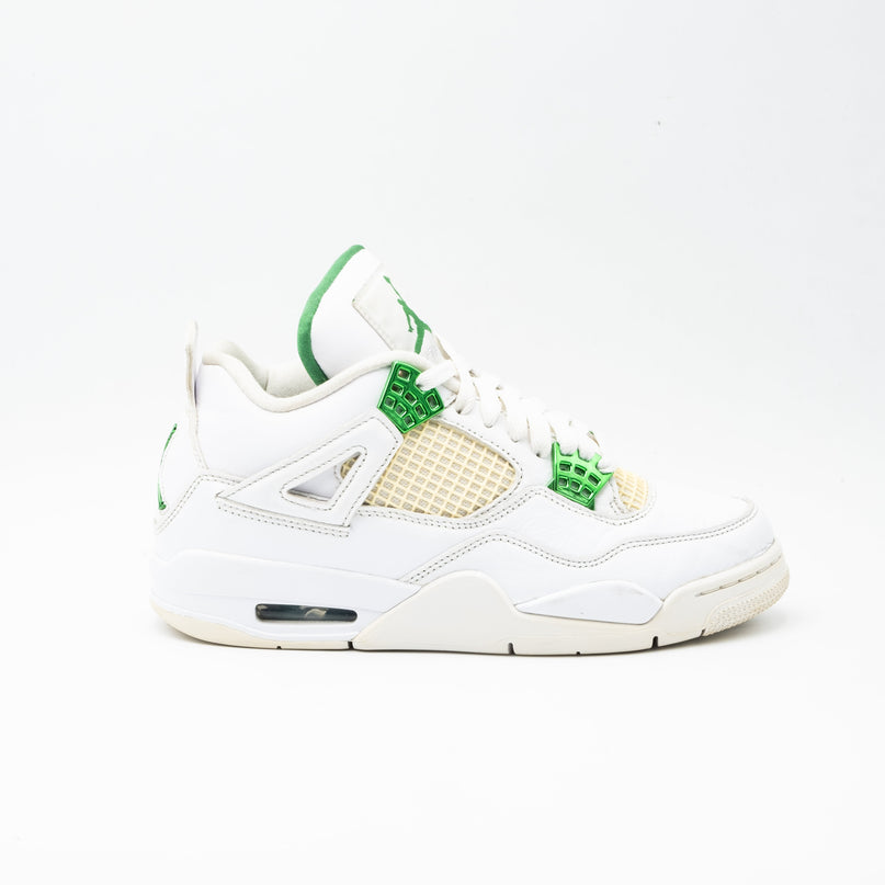 Air Jordan 4 Retro Metallic Green