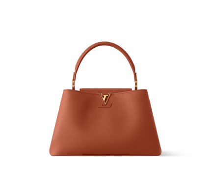 Sac Capucines MM Souple - LV - Marron terre cuite