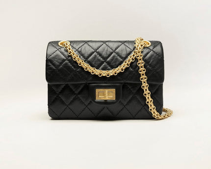 MINI SAC 2.55 CHANEL NOIR