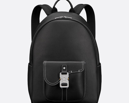 Sac à dos zippé Saddle - Dior - Black