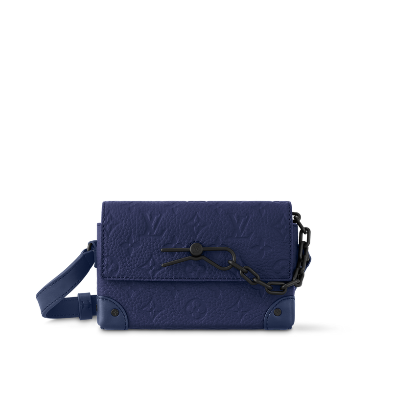 Portefeuille Steamer Wearable - LV - Bleu nuit