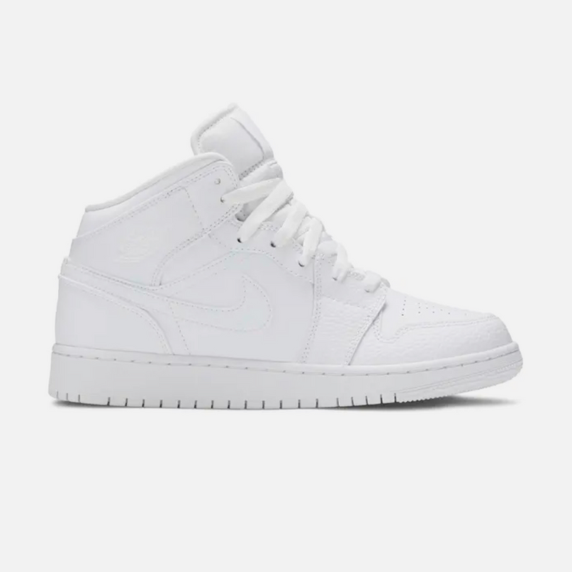 Air Jordan 1 Mid Triple White
