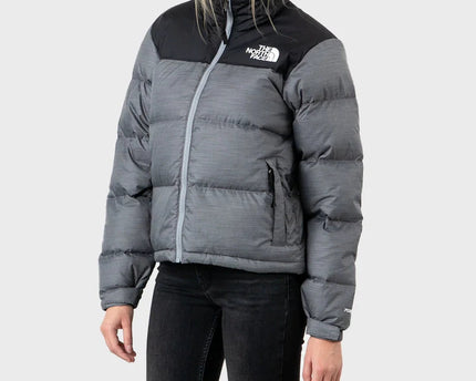 Grey Retro Nuptse 700 Pour Femme