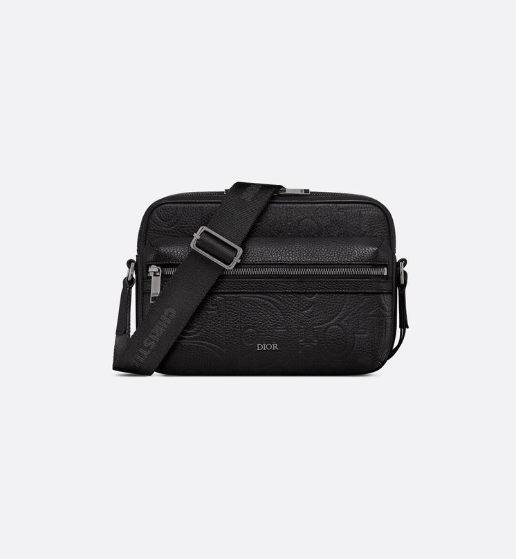 Sac Messenger zippé Rider 2.0 Dior -Noir