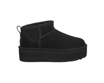 Botte UGG Classic Ultra Mini À Plateforme - Noir