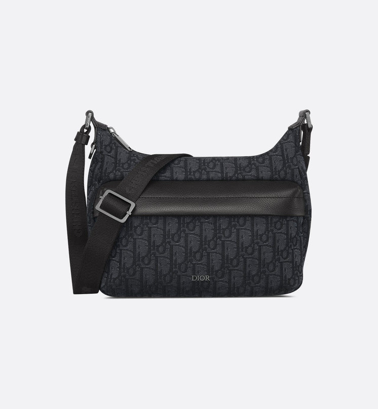 Sac Hobo Rider Soft Small Dior -  Noir