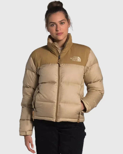Brown Tan Nuptse 700 Pour Femme TNF