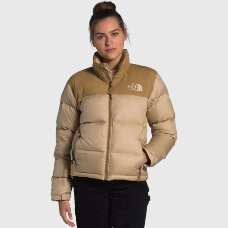 Brown Tan Nuptse 700 Pour Femme TNF
