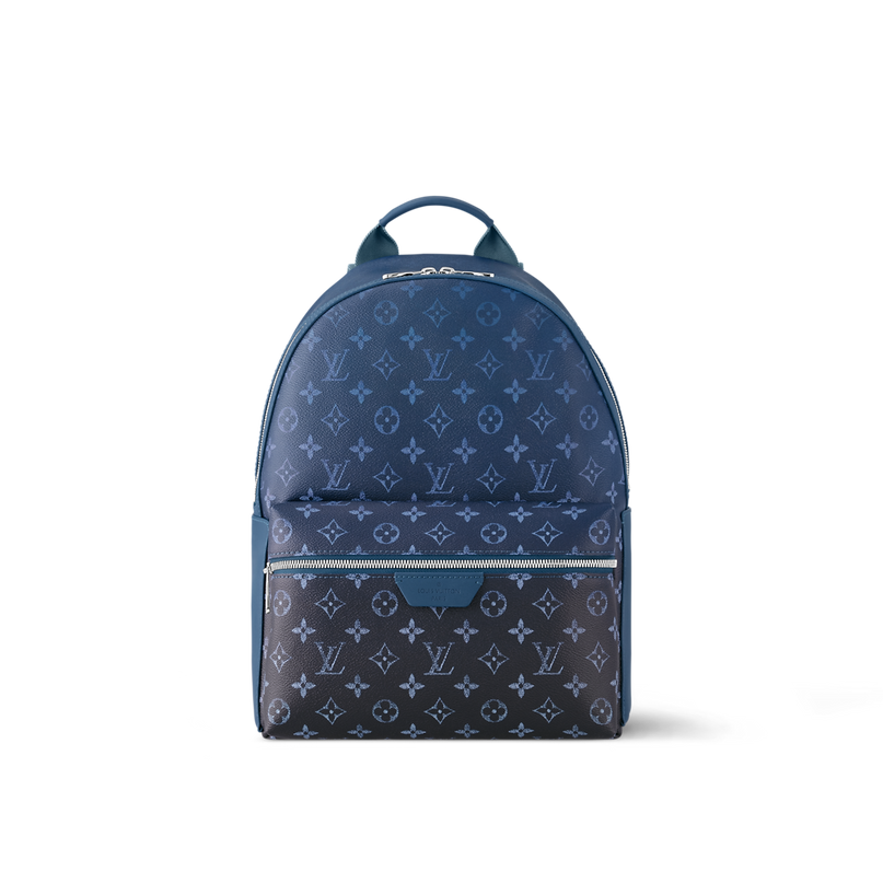 Sac à dos Discovery PM Toile Monogram  - LV - Bleu Noir
