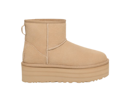 Botte UGG Classic Mini À Platforme - Beige