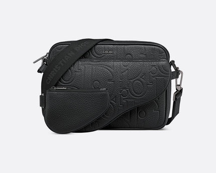Triple Pouch Saddle Dior - Noir