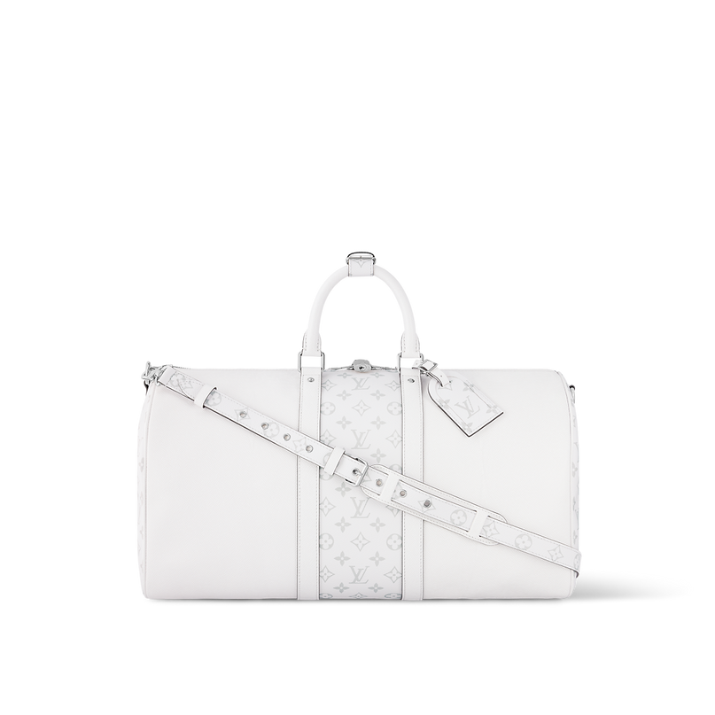 Sac Keepall Bandoulière 50 - LV - Blanc