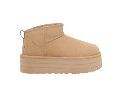 Botte UGG Classic Ultra Mini À Plateforme - Moutarde