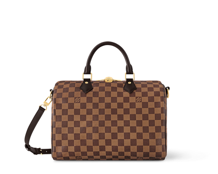 Sac Speedy Bandoulière 30 - LV - Marron clair
