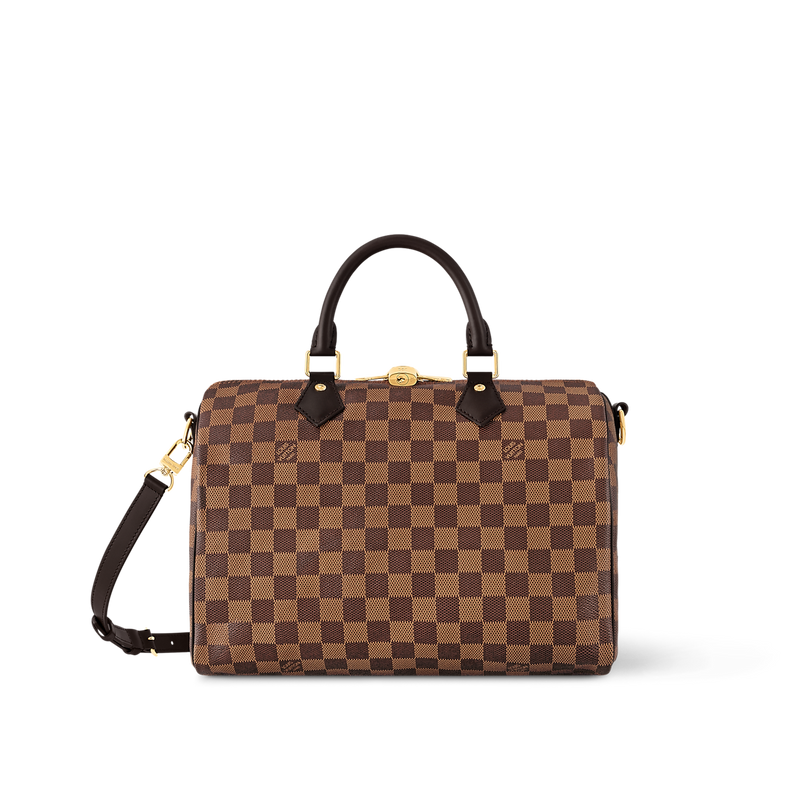 Sac Speedy Bandoulière 30 - LV - Marron clair