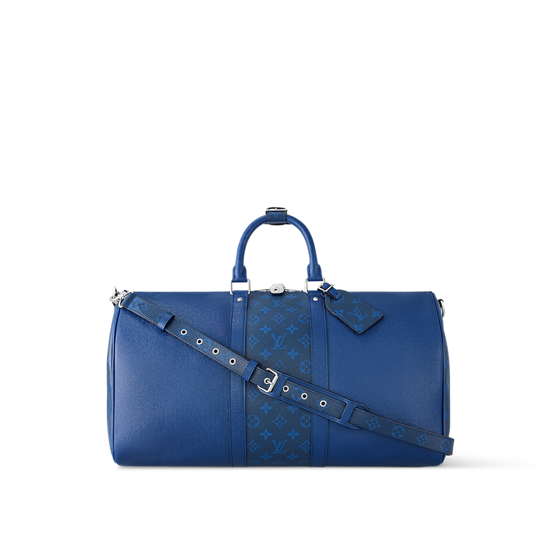 Sac Keepall Bandoulière 50 - LV - Bleu