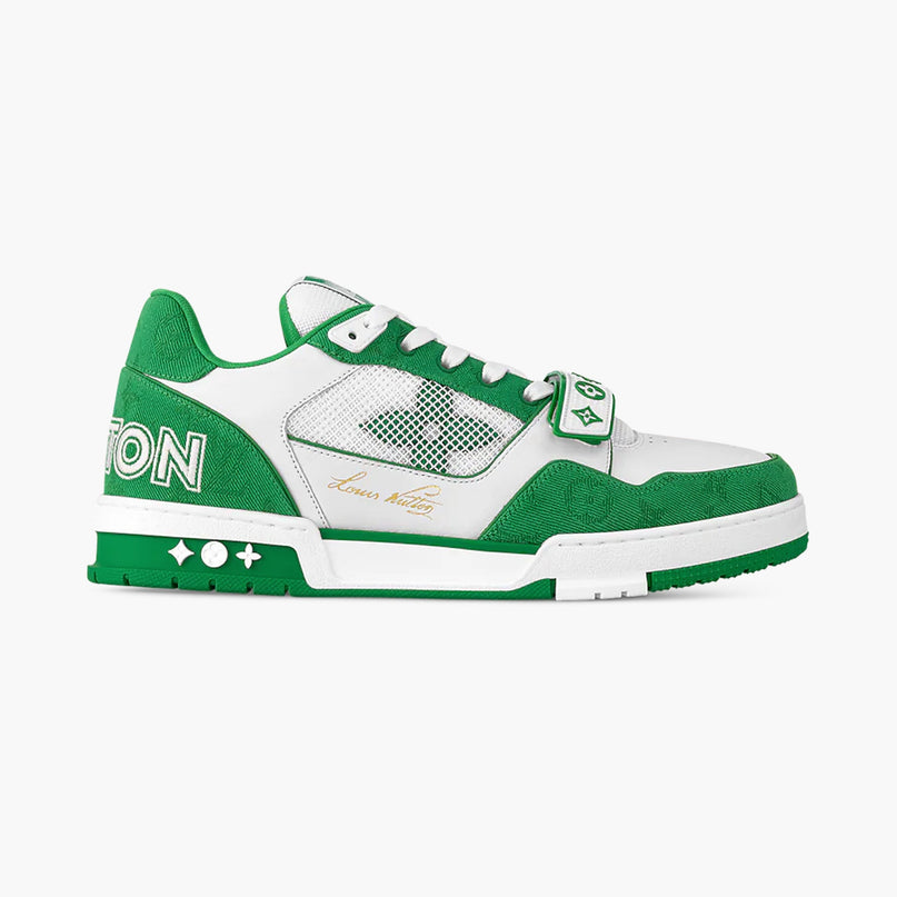 Sneaker LV Trainer Velcro Green