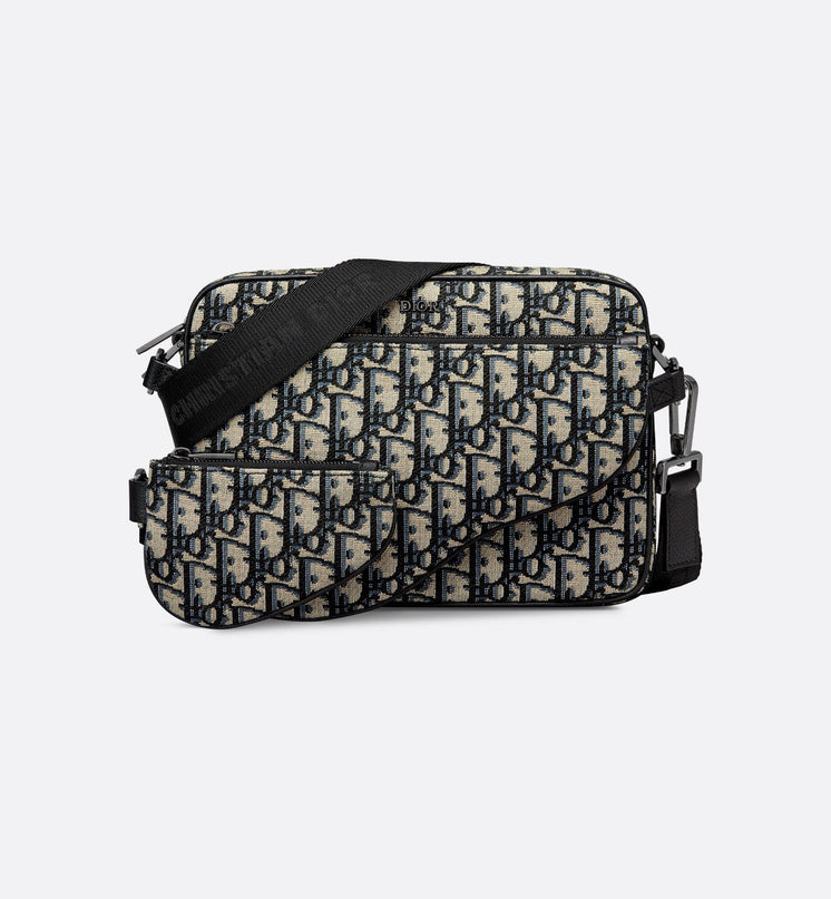 Triple Pouch Saddle Dior - Beige