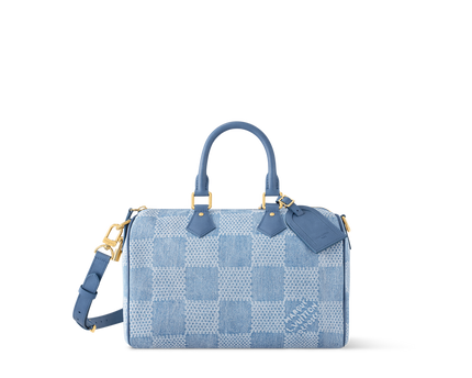 Sac Speedy 30 Bandoulière - LV - Bleu jeans