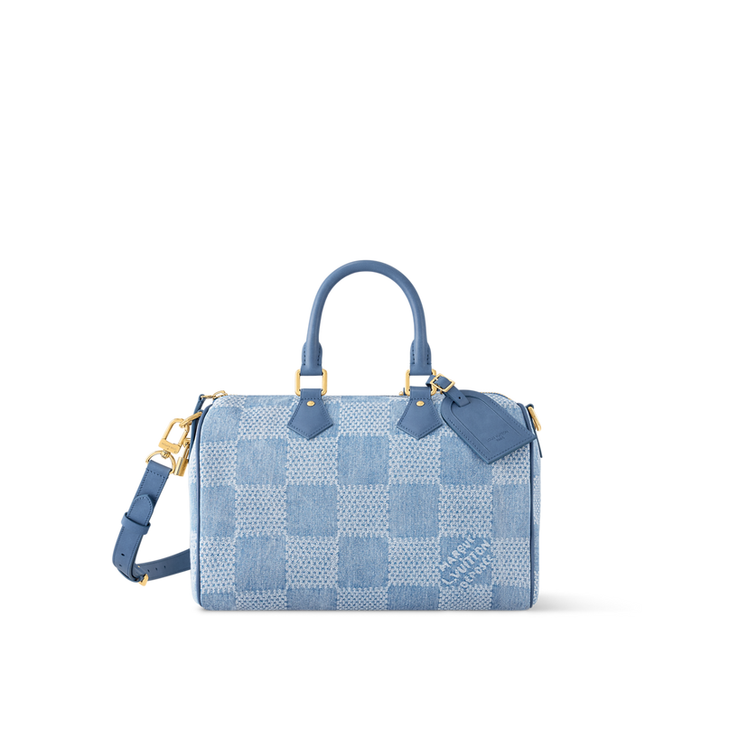 Sac Speedy 30 Bandoulière - LV - Bleu jeans