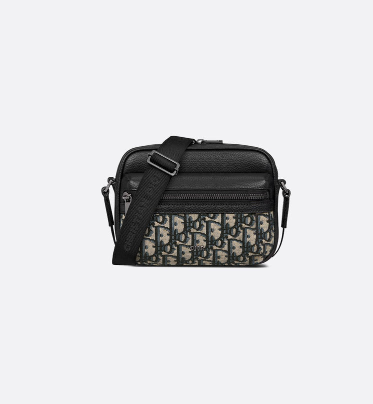Mini sac Messenger zippé Rider 2.0 - Beige