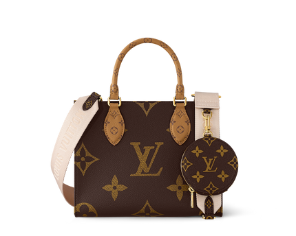 Cabas OnTheGo PM - LV - Marron Beige