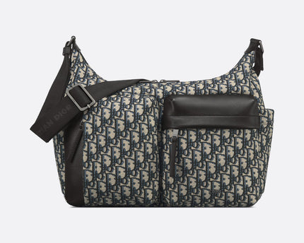 Sac Hobo Rider Soft Medium Dior - Noir Beige