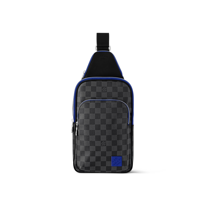 Sac Avenue Slingbag - LV - Noir bleu