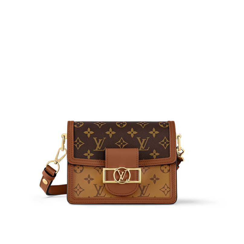 Sac Mini Dauphine - LV - Marron