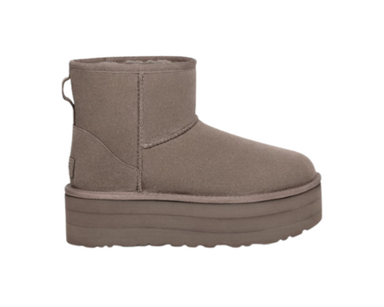 Botte UGG Classic Mini À Platforme - Gris
