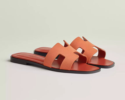 Sandales Oran - Bois de santal rose - Hermes