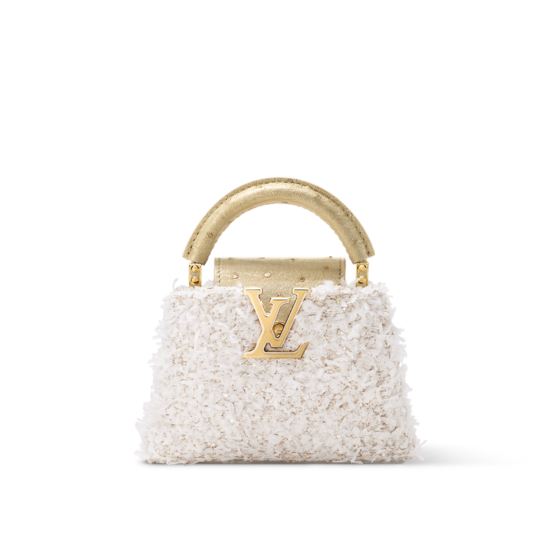 Sac Capucines Nano - LV - Blanc