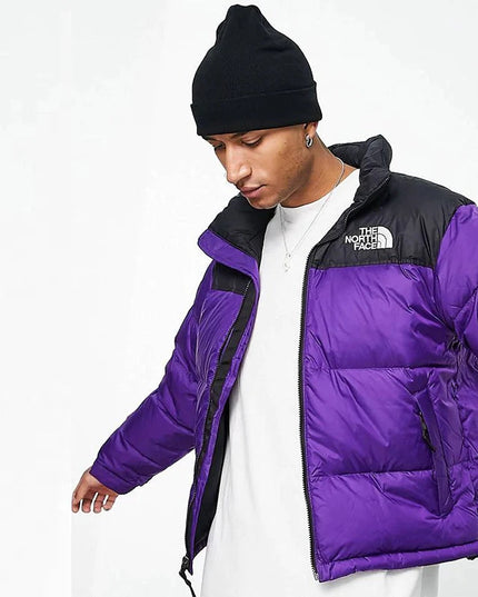 Purple Retro Nuptse 700 Pour Homme