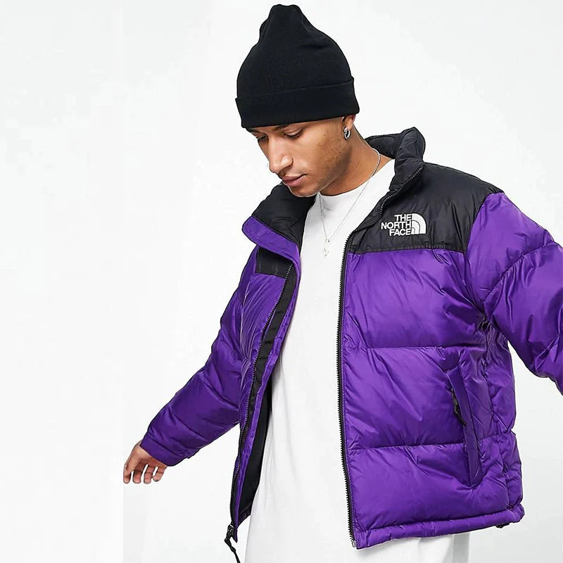 Purple Retro Nuptse 700 Pour Homme