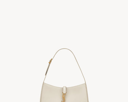 LE 5 À 7 EN CUIR LISSE  - YSL - Blanc