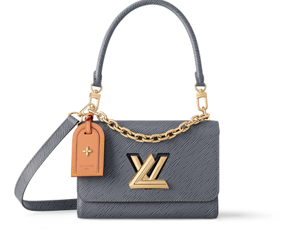 Sac Twist MM - LV - Gris