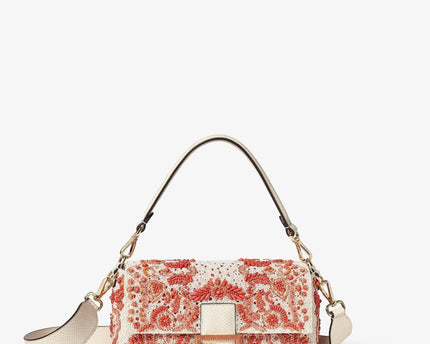 Sac Fendi Baguette - Rouge Blanc