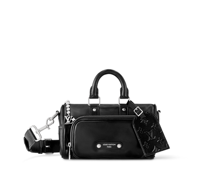 Sac Keepall Cargo Bandoulière 25 - LV - Noir