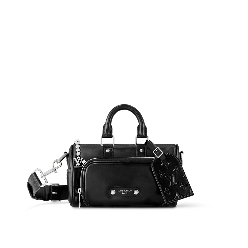 Sac Keepall Cargo Bandoulière 25 - LV - Noir