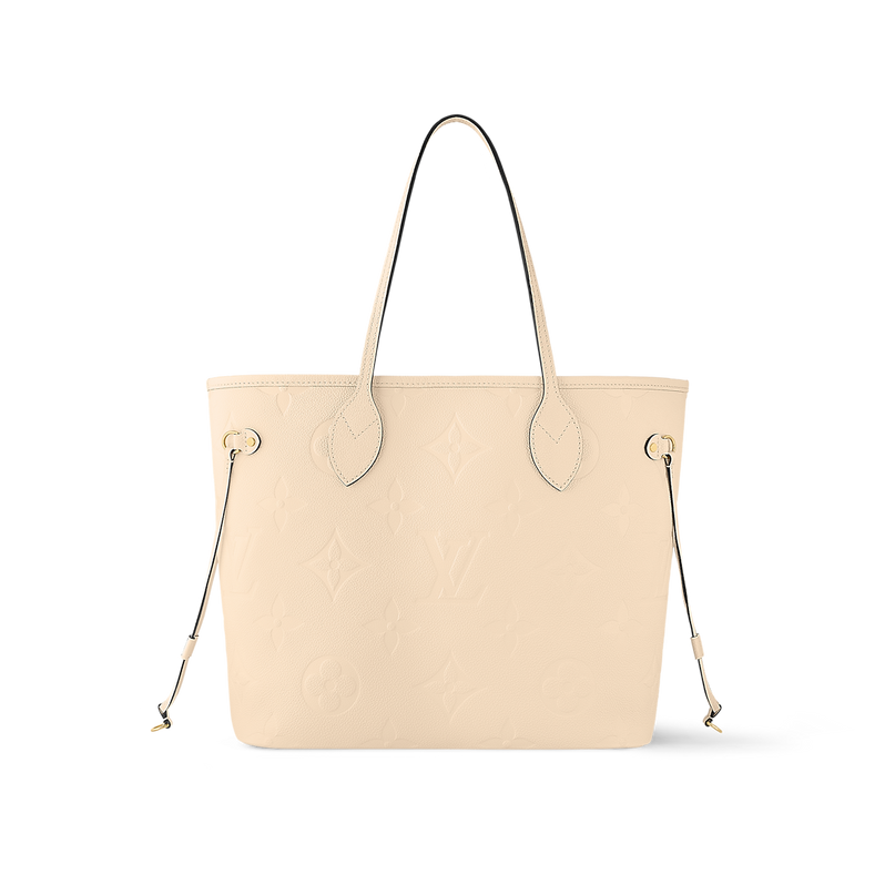Sac Neverfull MM- LV - Blanc cassé