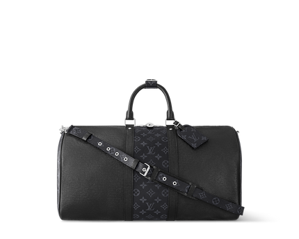 Sac Keepall Bandoulière 50 - LV - Noir