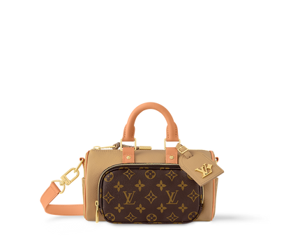 Sac Keepall Bandoulière 25 - LV - Beige