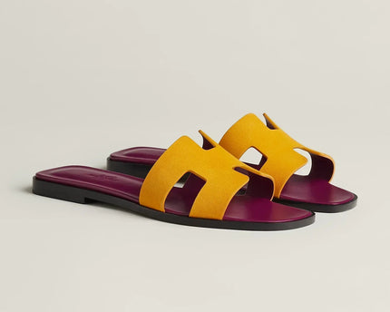 Sandales Oran - Jaune Topaze - Hermes
