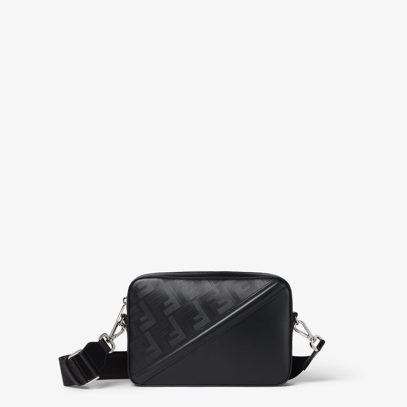 Sac Camera Fendi Diagonal - Noir