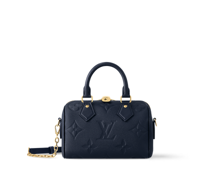 Sac Speedy Bandoulière 20 - LV - Bleu nuit
