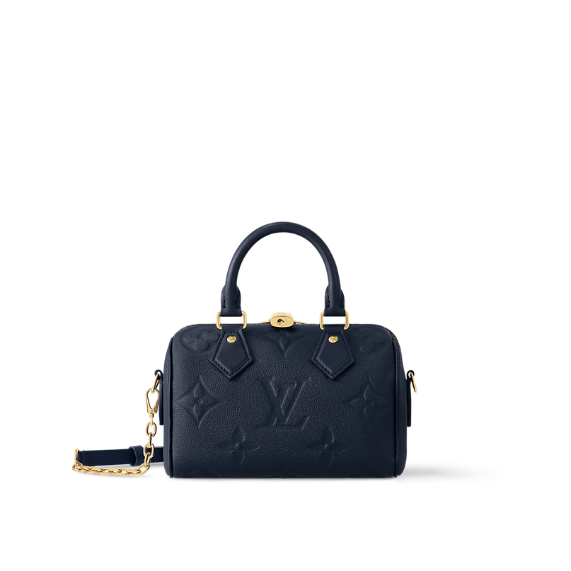 Sac Speedy Bandoulière 20 - LV - Bleu nuit