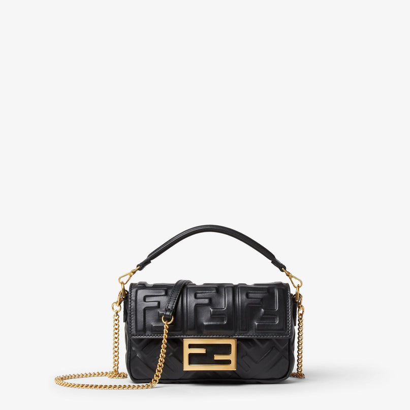 Sac Fendi Baguette Mini - Noir