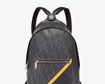 Fendi Chiodo Medium Fendi Diagonal - Noir