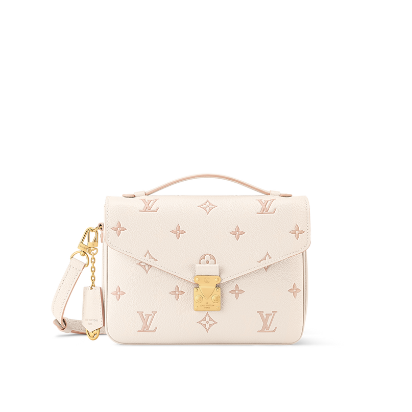 Pochette Métis - LV - Blanc Rose