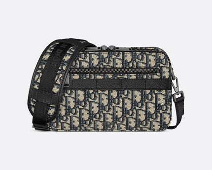 Sac bandoulière Safari Dior - Noir Beige